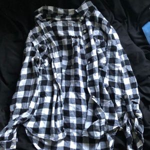 Long sleeve plaid shirt